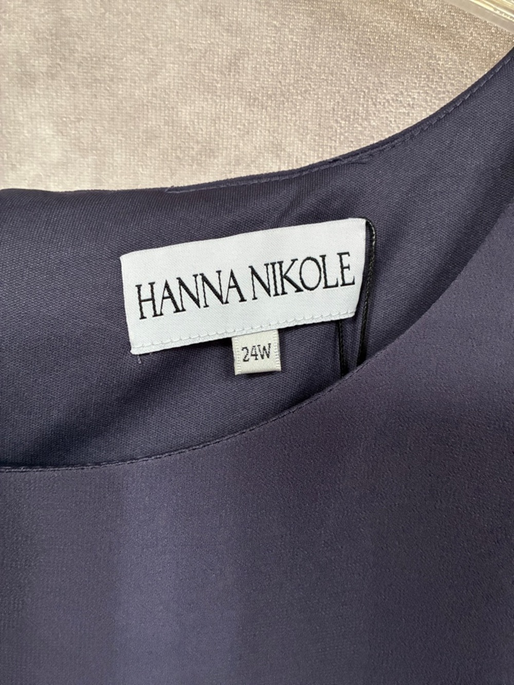 Hanna Nikole Charcoal Layered Wide-Leg Pantsuit for Mother of the Bride - Picture 7 of 11